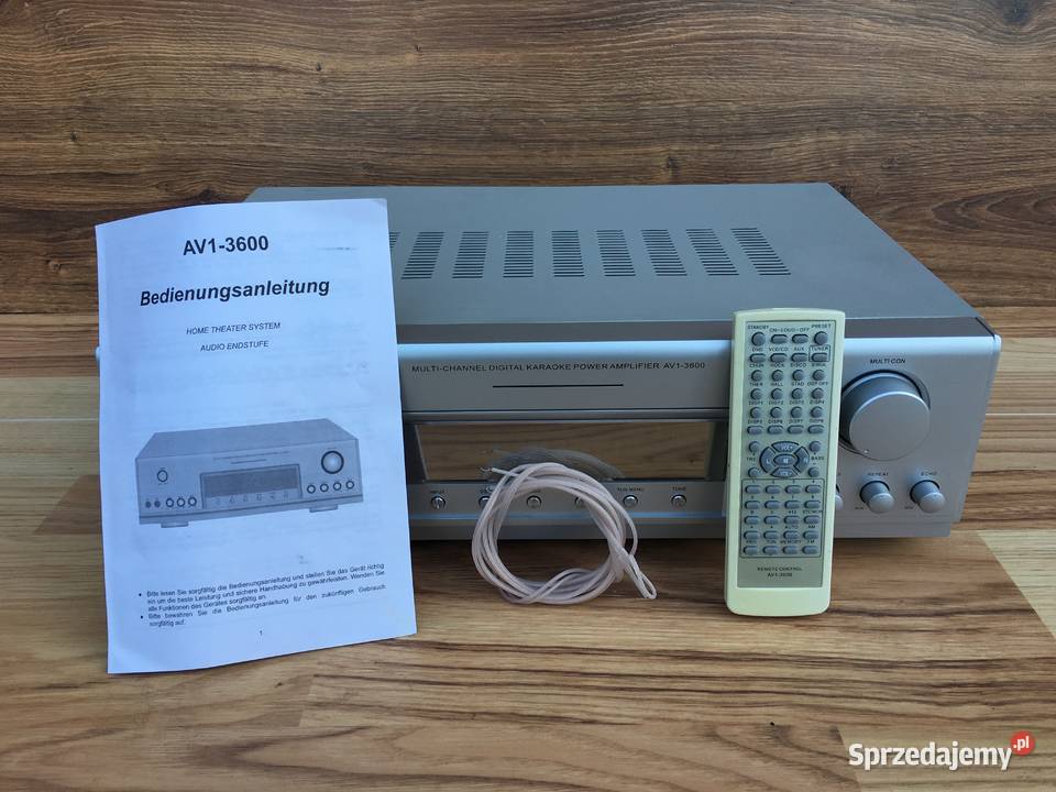 Amplituner karaoke HYUNDAI AV13600 pilot opolskie Opole