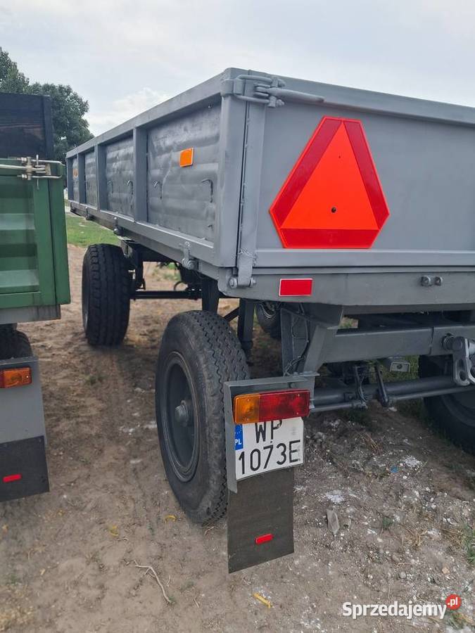 Sprzedam przyczepę wywrotkę d46 na dwa siłowniki Płock