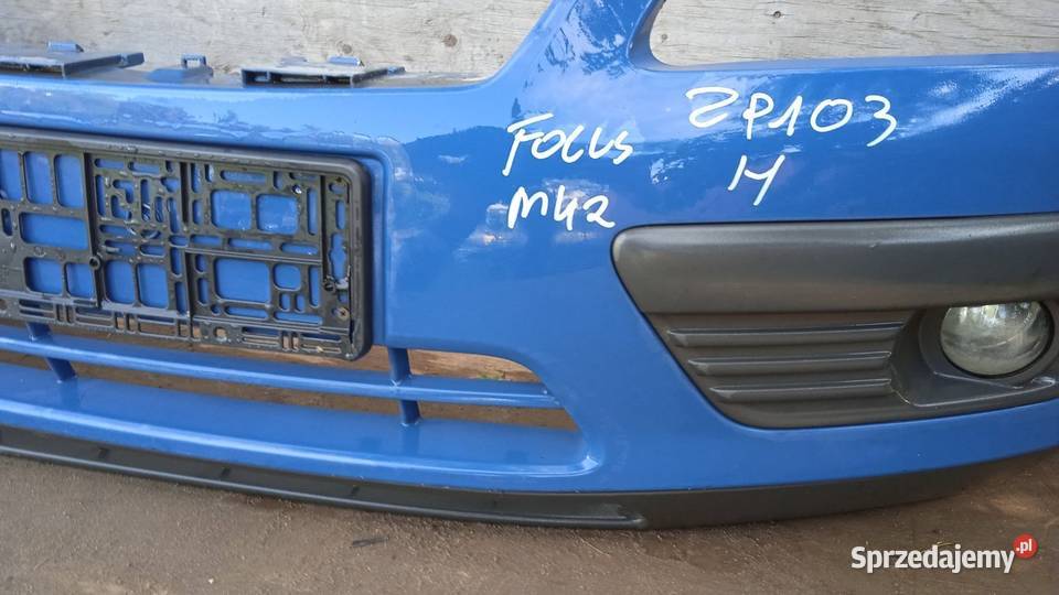 FORD FOCUS MK2 ZDERZAK PRZÓD HALOGEN Zbierkowo