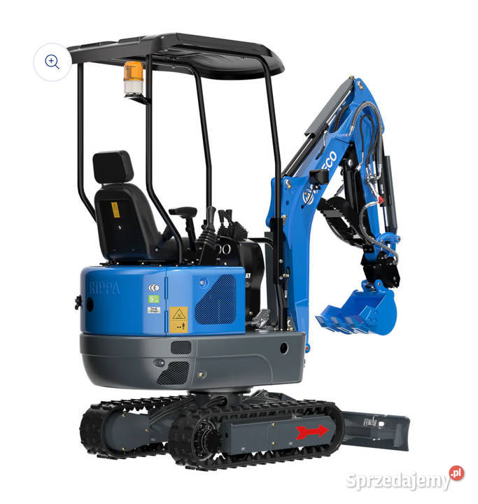 Nowa Minikoparka RIPPA R10 ECO Kubota JCB Kraków