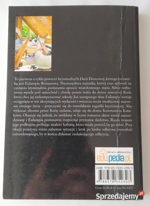 MANIKIUR NIEBOSZCZYKA Daria Doncowa kryminały Hajnówka