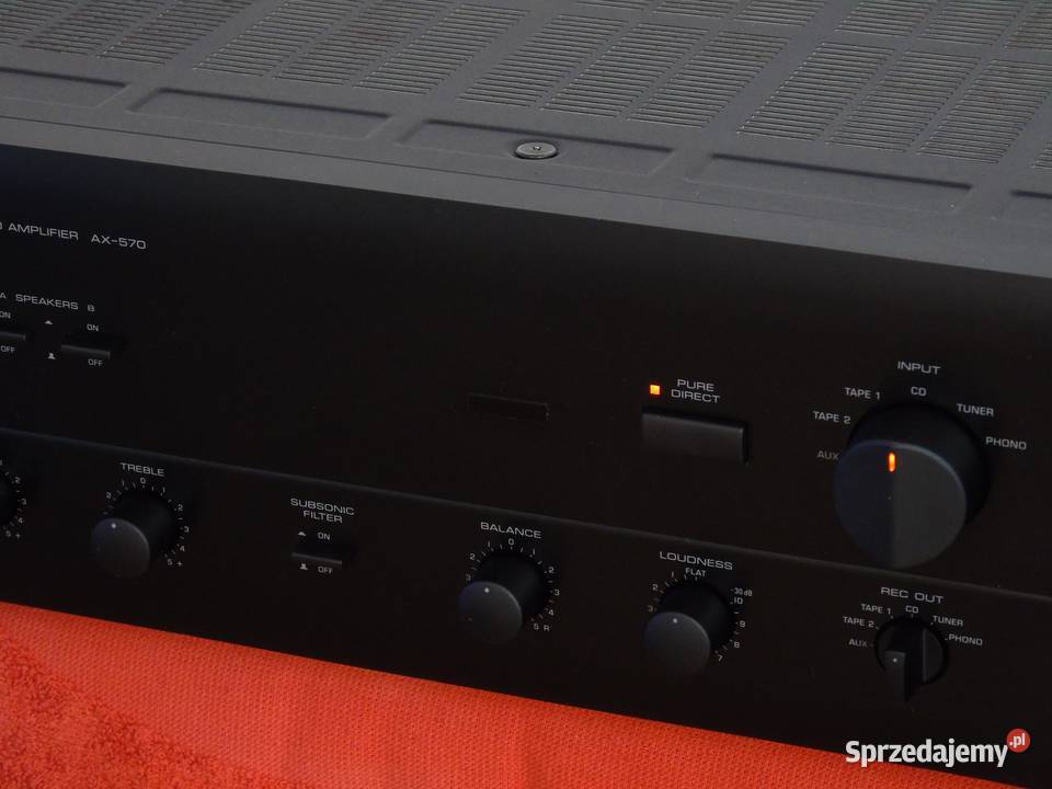 Wzmacniacz Yamaha AX570 mocny i sprawny WYSYŁKA Elektronika Jasło sprzedam