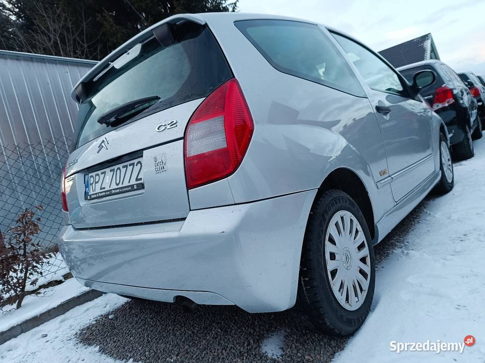 Citron C2 VTR 11i 61 151000 2008 z Niemiec srebrny Przeworsk sprzedam