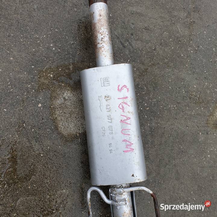 OPEL SIGNUM VECTRA C TLUMIK KONCOWY SRODKOWY Łochowice