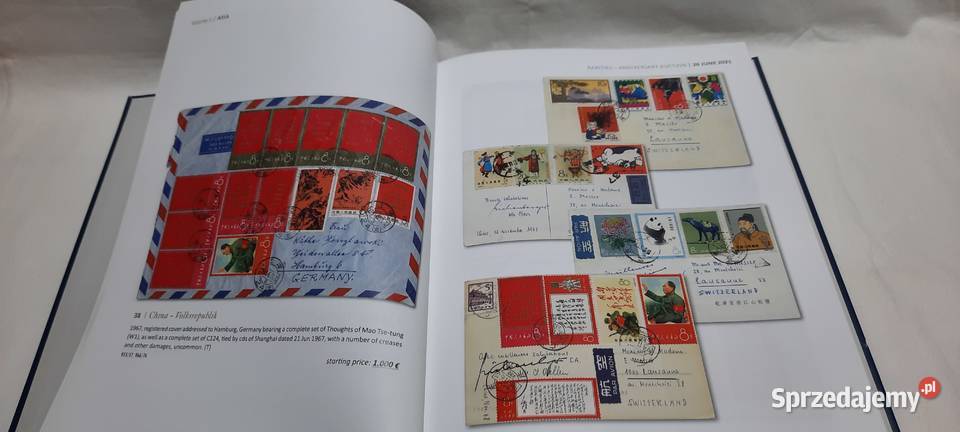 Katalog aukcyjny FILATELISTYKA Christoph Gartner Warszawa sprzedam