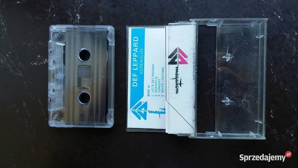 Kaseta magnetofonowa Def Leppard Adrenalize Wyd Siemiatycze