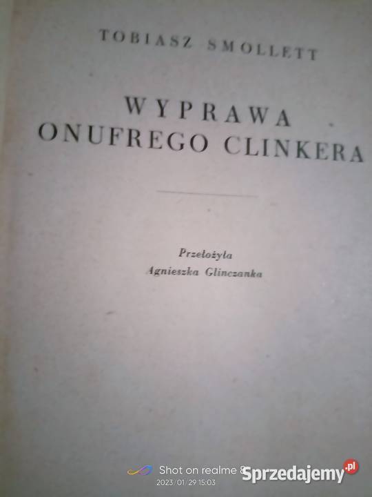 Wyprawa Onufrego Klinkiera unikat okazy Warszawa sprzedam