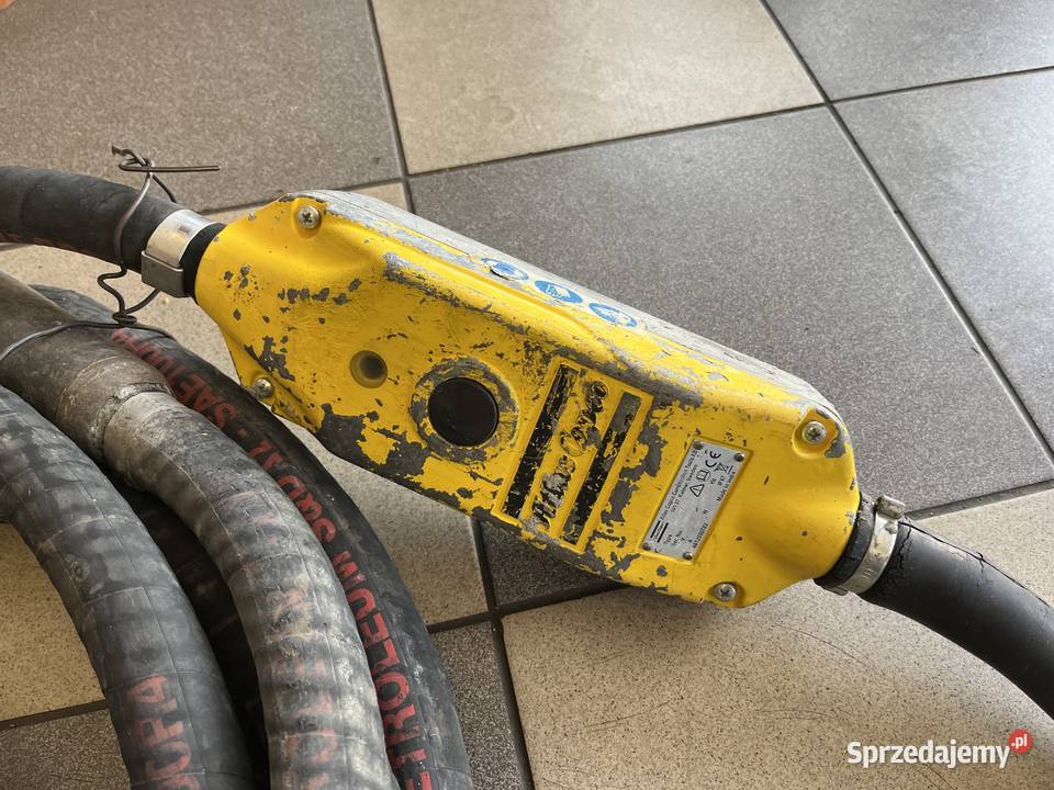Wibrator pogrążalny do betonu buława Atlas Copco Rok produkcji 2015 Nowy Sącz