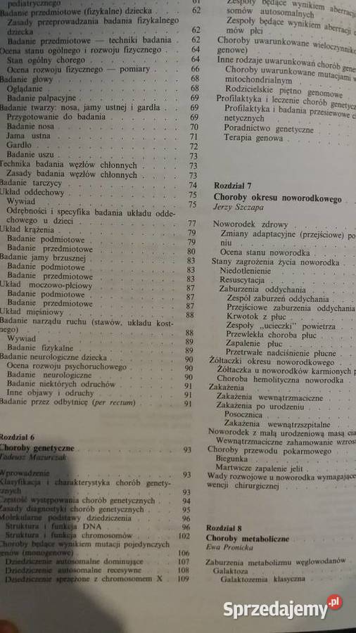 Pediatria PZWL unikatowe książki antykwariat Warszawa