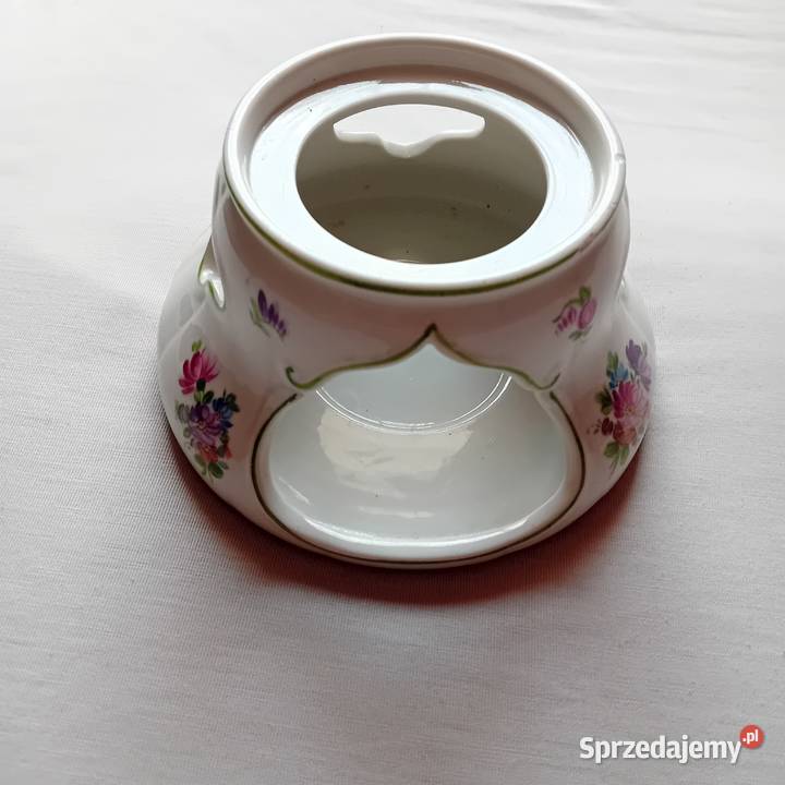 Unikatowa porcelanowa podstawka pod dzbanek KPM Koźminek