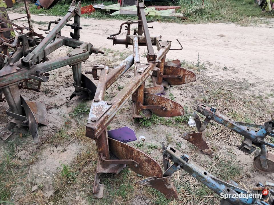 Pług 3 skibowy unia Grudziądz zagonowy Pługi mazowieckie Radom