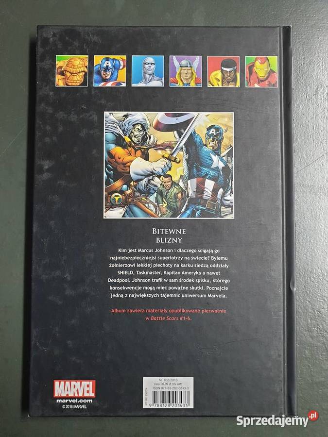 Bitewne Blizny WKKM tom 102 gościnnie Deadpool Komiksy Gdynia