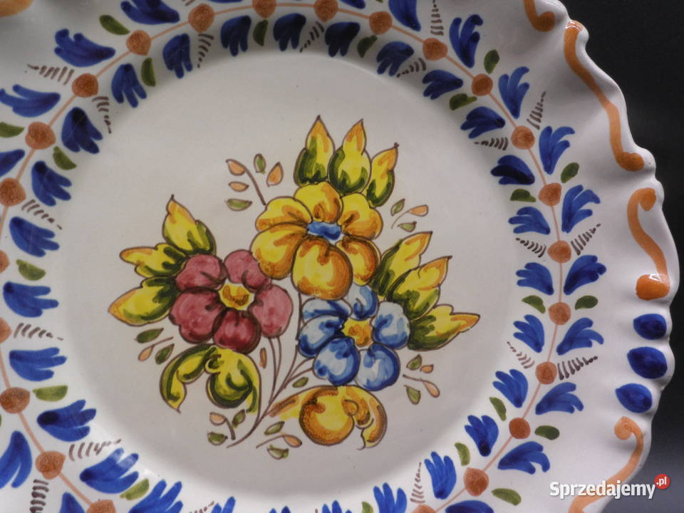 Patera ceramiczna Talavera Espana Hiszpania Raszków