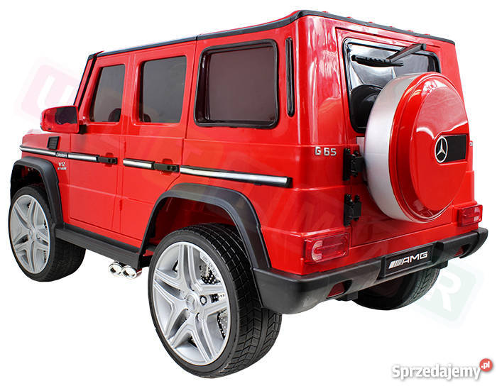 Samochód na akumulator Mercedes G65 AMG Miękki Warszawa