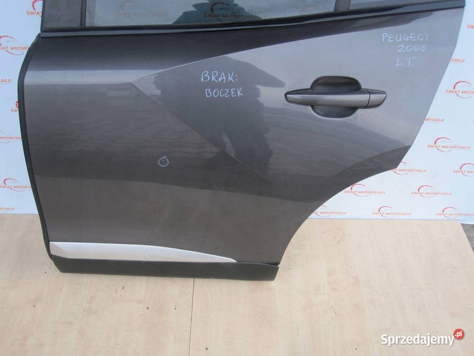 PEUGEOT 2008 II GT LINE 22r drzwi lewe tył