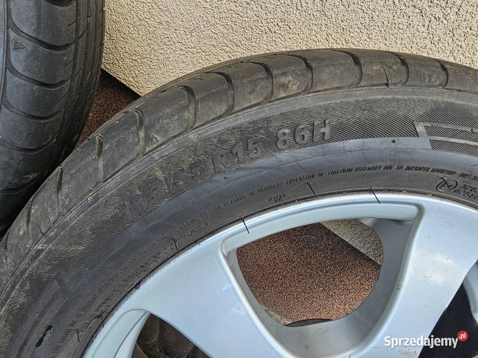 Koła aluminiowe Subaru Justy 2009r 15 4x100 ET40
