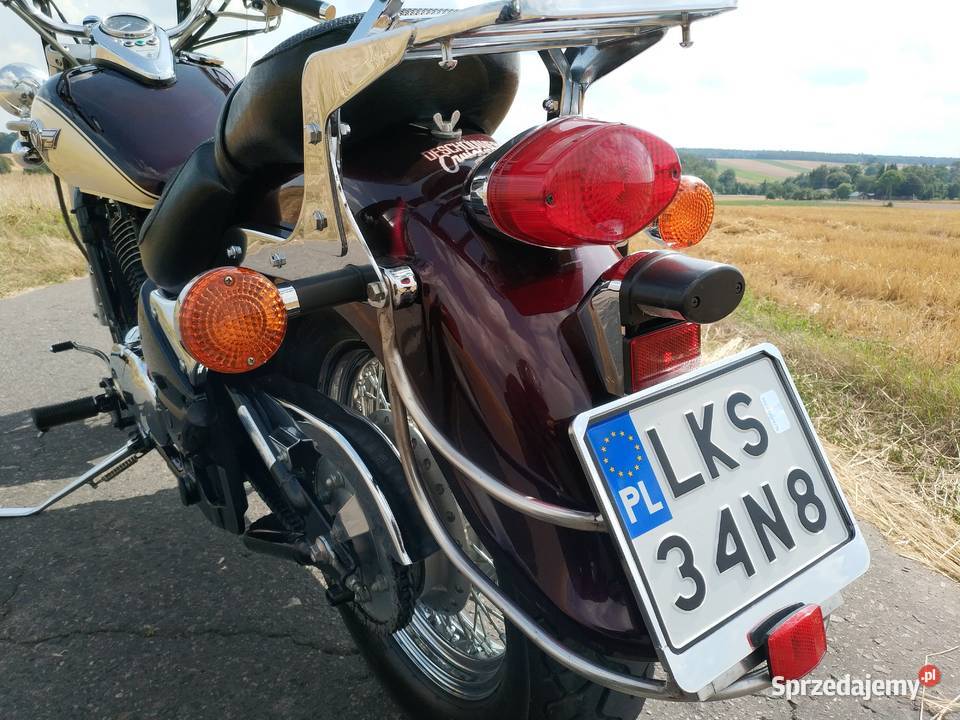 Kawasaki Vulcan VN800 Classic 1997 wiśniowy lubelskie Krasnystaw