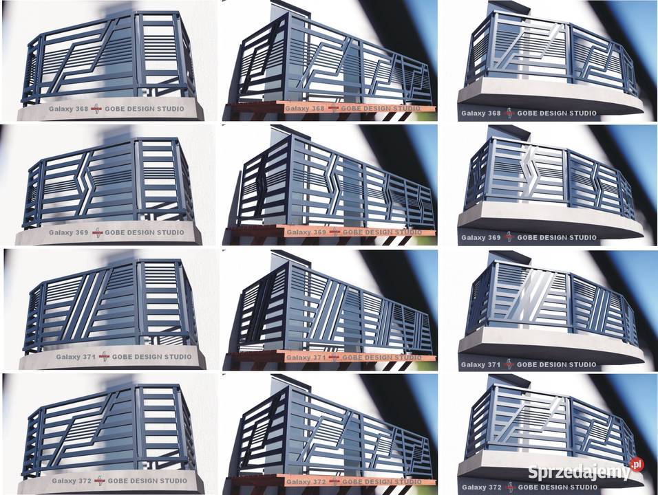 Balustrady balkonowe na balkon taras schody okno Nieborowice