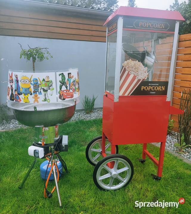 Wata cukrowa i popcorn organizacja imprez wielkopolskie Poznań