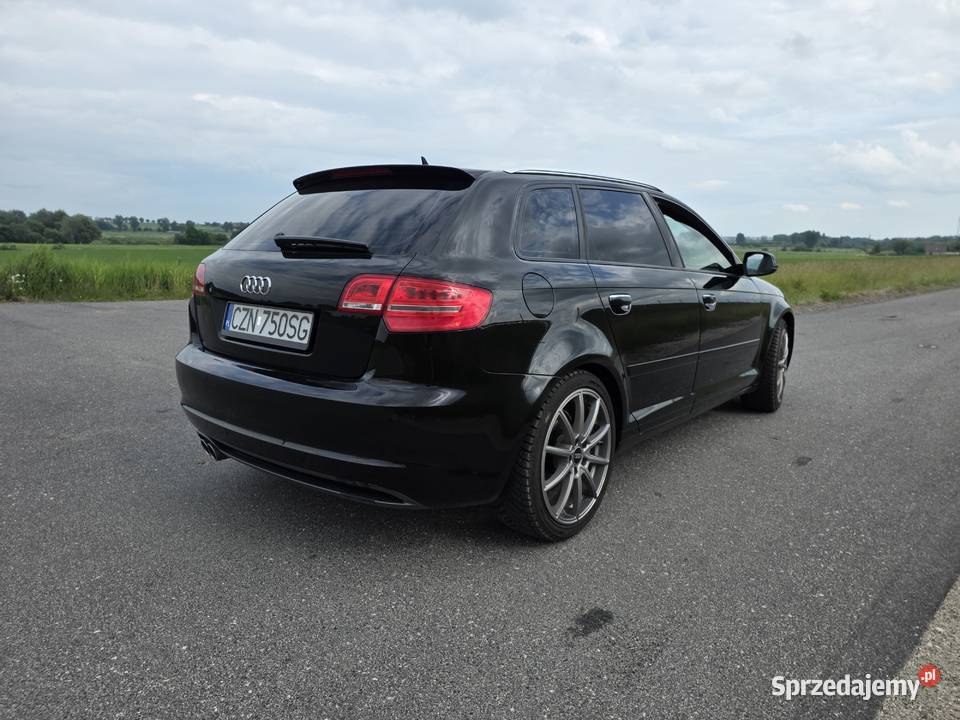 Audi a3 8p quattro 20 tdi 170 lift s line 2000cm3 kujawsko-pomorskie Żnin