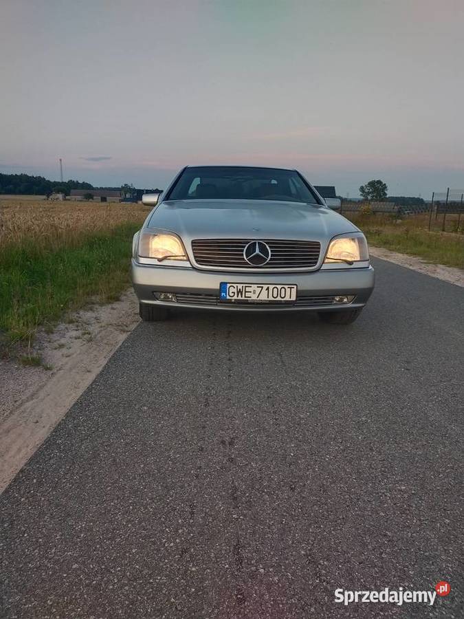 S600 Coupe 1994r Szwajcaria WYPRZEDAŻ KOLEKCJI 5998cm3 pomorskie Częstkowo