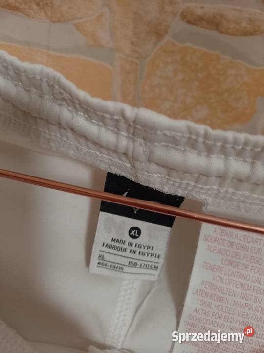 XL NIKE Białe Szorty sportowe z Londynu spodenki biały Kraków