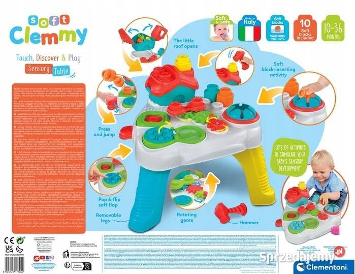 Nowy stolik sensoryczny Clementoni dzieci Dla Dziecka podlaskie Łomża