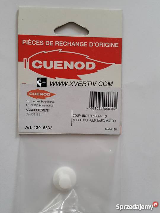 Cuenod C2834 H Sprzegło do pompy olejowej Kraków