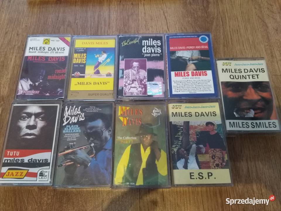 Kasety Miles Davis unikatowy zbiór 17 kaset Włocławek