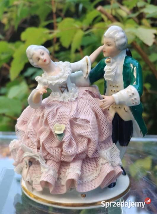 Wykwintna porcelana drezdeńska Porcelana i szkło Pabianice