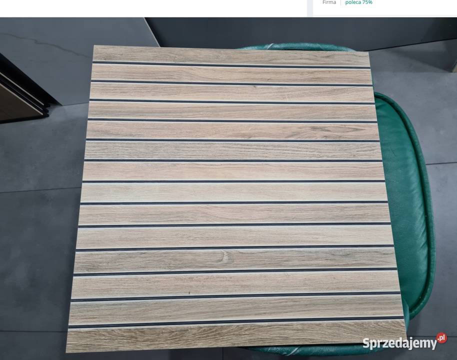 PŁYTKA gres WOOD DECK STR KORATER 598X598X18 Płytki podłogowe łódzkie Opoczno
