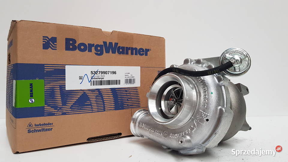Turbosprężarka BorgWarner KKK Oryginal Reman mazowieckie Siedlce