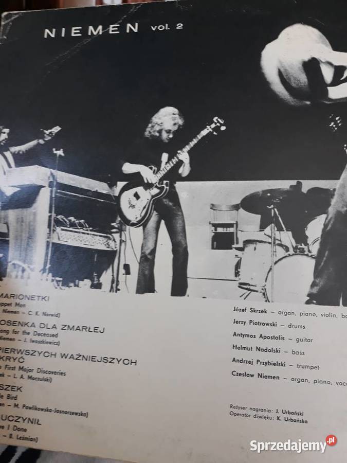 grupa NIEMEN NIEMEN vol2 ORGINAŁ podkarpackie