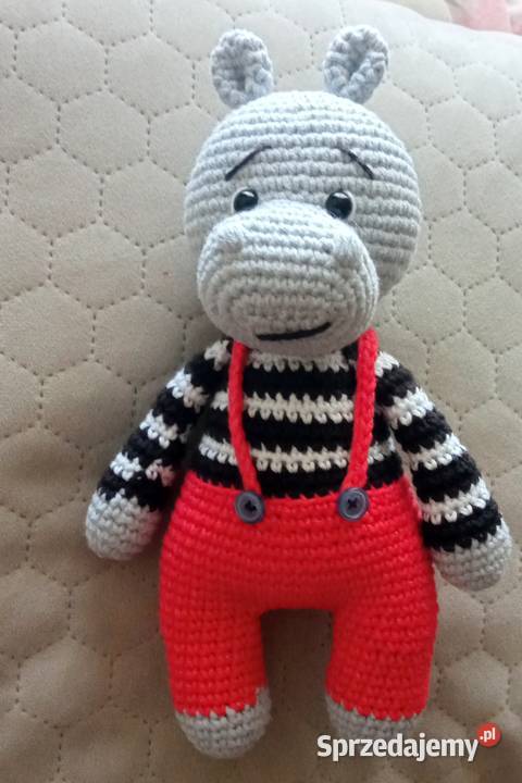 Maskotki wykonane na szydełku Rękodzieło Łask sprzedam