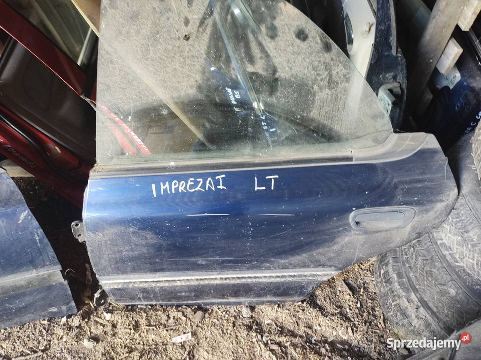 SUBARU IMPREZA I drzwi przód tyl kod lakieru 52D