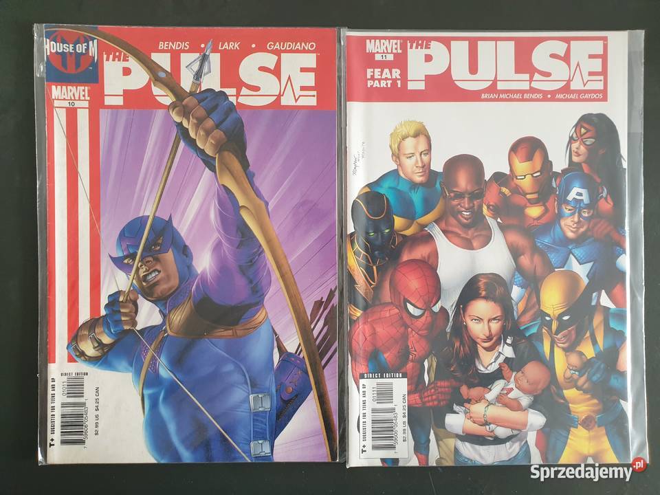 The Pulse 10 komiksów Marvel USA Gdynia