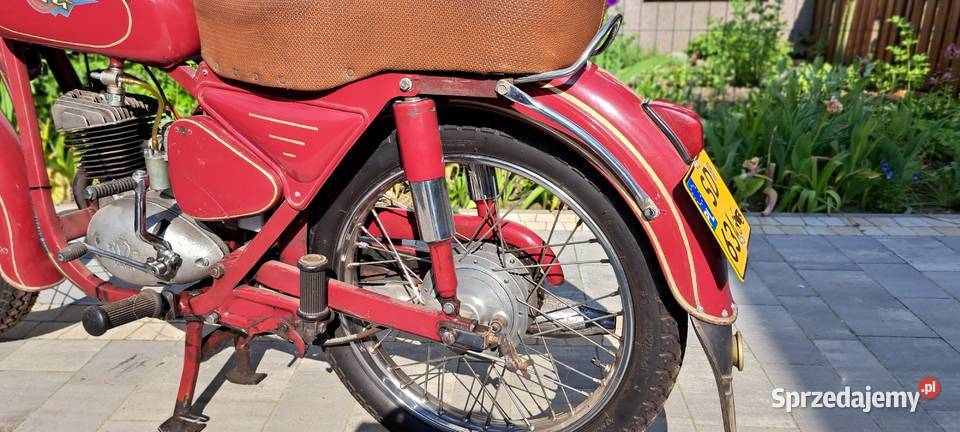 WSK 125 dwuramówka 125cm3 WSK Nowe Chechło