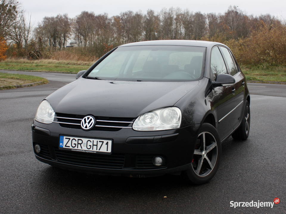 VW Golf 19 TDI 2008 zar w 5 drzwi KLIMA ABS zachodniopomorskie Gryfino