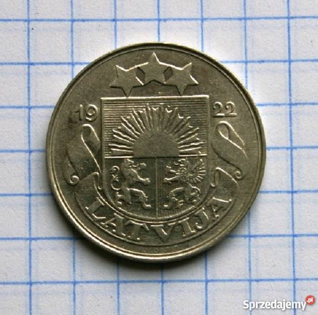50 SANTIMU 1922 ŁOTWA Piszczac