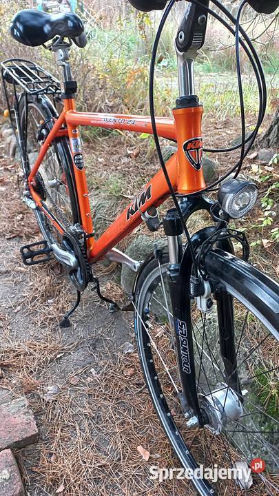 Alu Rower Miejski Męski KTM Avento 24 Plus 3x8 Wołów