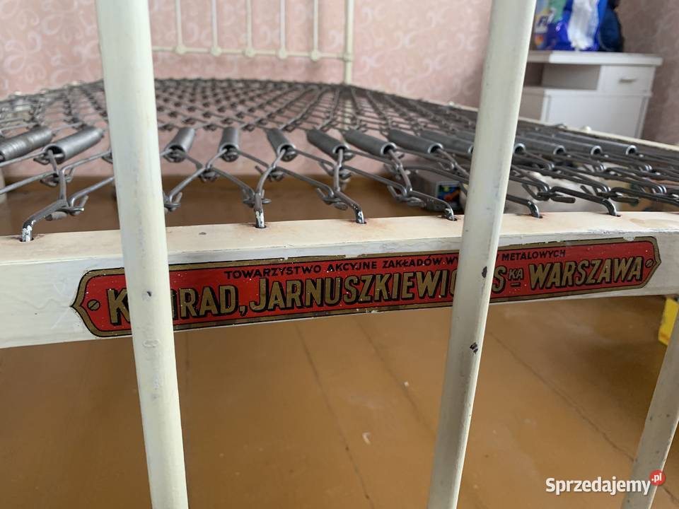 Antyczne Łóżko Metalowo Mosiężne Pinczyn sprzedam