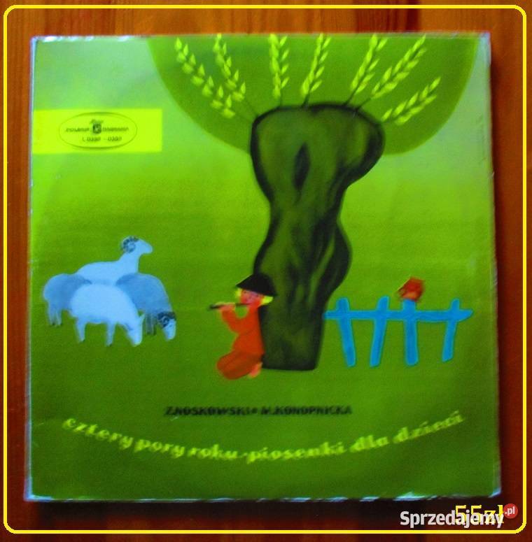 Cztery pory roku Piosenki dzieci 2płytyNoskowski płyta winylowa łódzkie