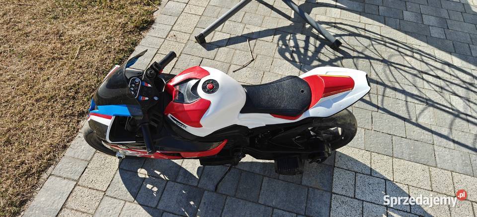 Motorek motor elektryczny BMW HP4 Race 12V lubelskie Lublin sprzedam