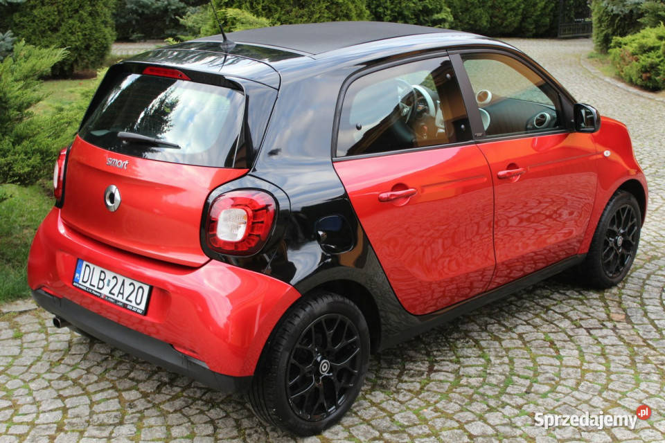 Smart Forfour 10 Panorama dach Prime Bogata elektryczne lusterka Lubań