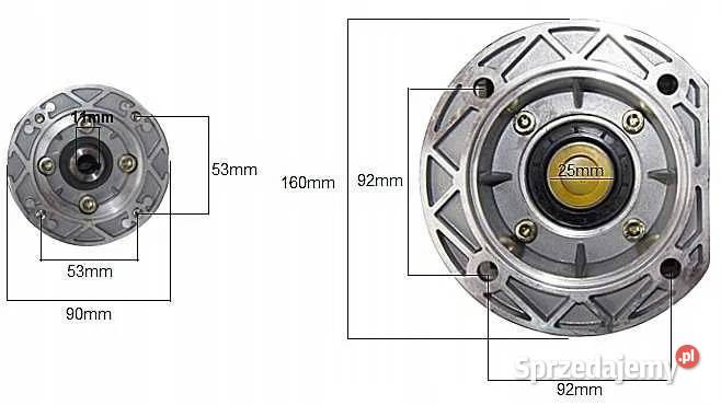 PM 030050 i1200 Przekładnia ślimakowa kołnierz Ostrzeszów