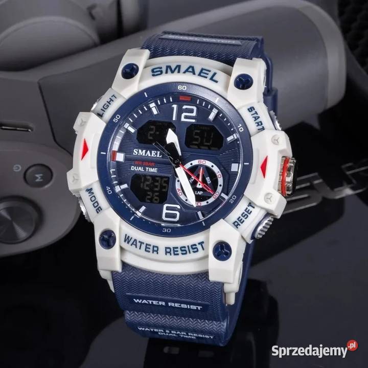 Zegarek Smael męski sportowy cyfrowy wojskowy Gorzów Wielkopolski