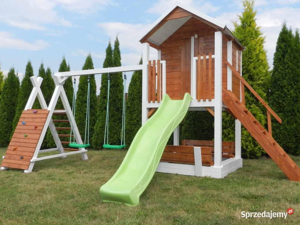 Domek dzieci Plac zabaw małopolskie Bysina