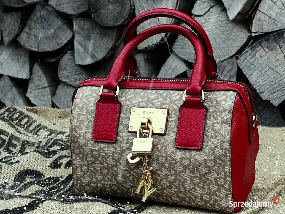 Mini Kuferek DKNY Skóra Naturalna Torby i torebki Warszawa