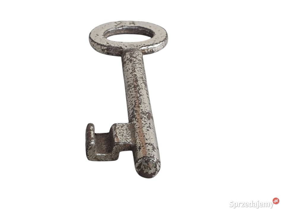 Stary klucz do zamków drzwi starego z lat 5060 Pozostałe Kolekcje śląskie Cieszyn