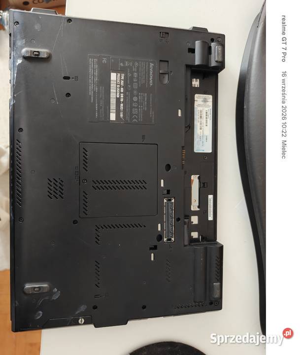 Lenovo ThinkPad T410 USZKODZONY NA CZĘŚCI brak Intel Core i5